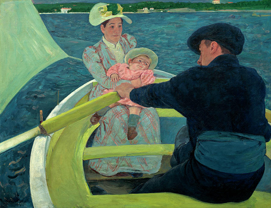 The Boating Party. Date/Period 1893 - 1894. Painting. Oil on canvas. Painting by Mary Cassatt