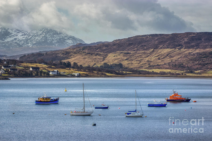The Boats of Portree Photograph by Rebecca Caroline Photography