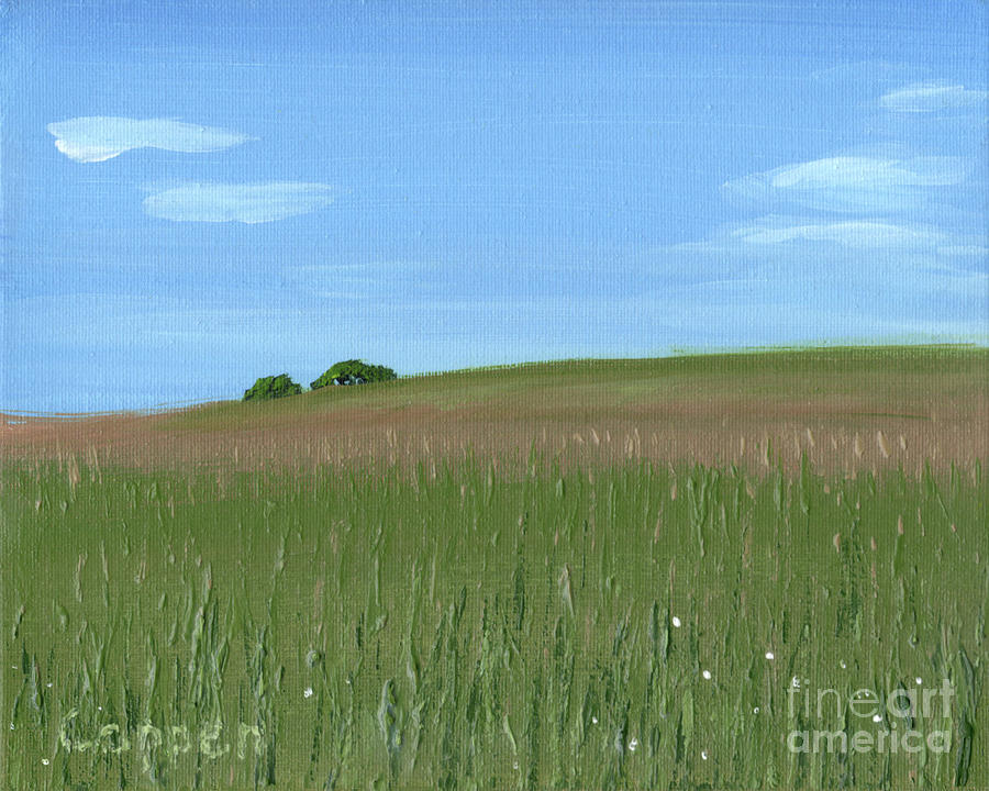 The Bobolink Field Painting by Robert Coppen