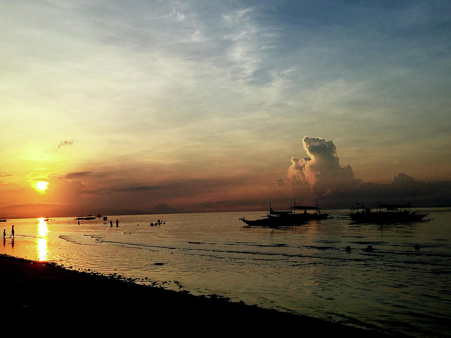 The Bohol Sunrise Photograph by Virginia Verdun | Fine Art America