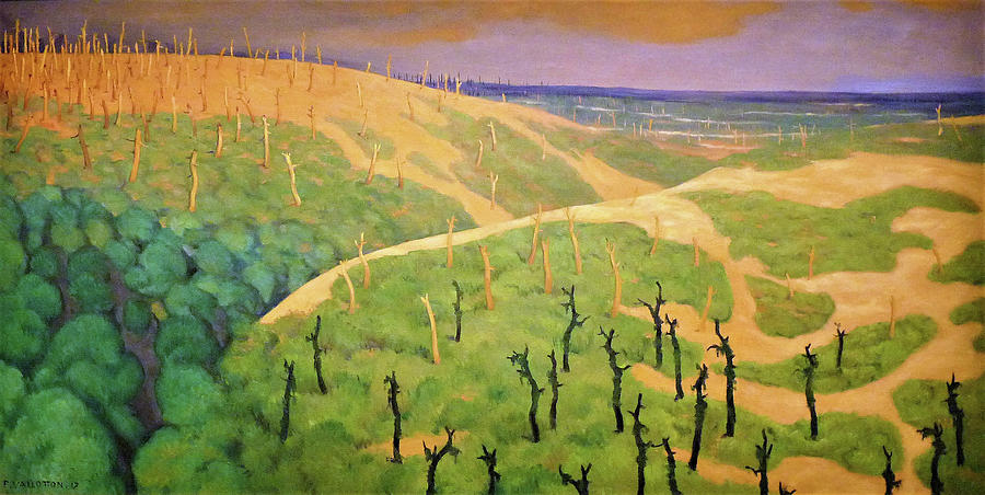 Swiss Painting - The Bois De La Gruerie And The Ravine Des Meurissons - Digital Remastered Edition by Felix Edouard Vallotton Swiss Painting - The Bois De La Gruerie And The Ravine Des Meurissons - Digital Remastered Edition by Felix Edouard Vallotton
