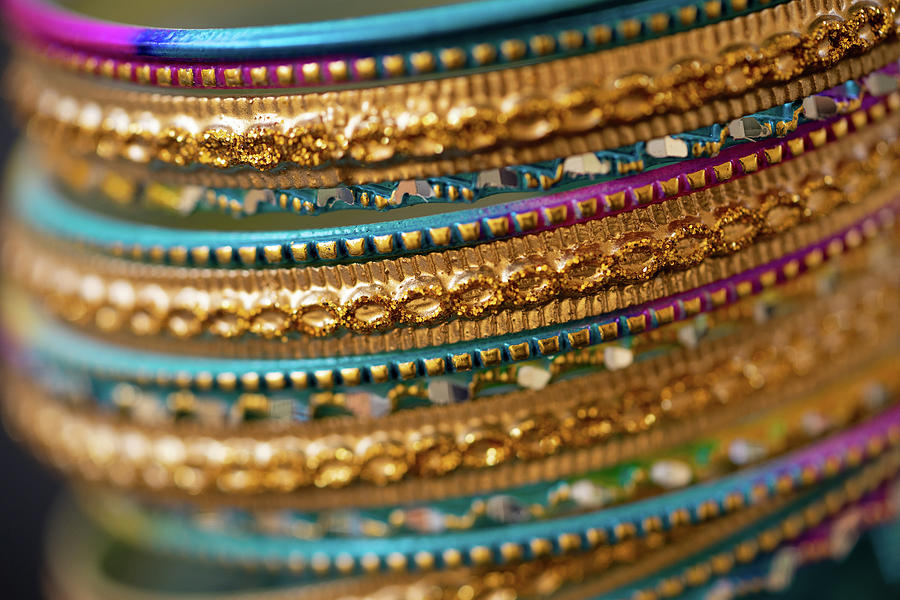 Bold and Beautiful Bangles Photograph by Tina Horne