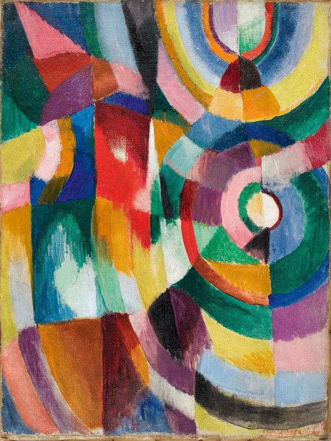 The Bold Colors of Sonia Delaunay Painting by Ilyas Dani - Fine Art America