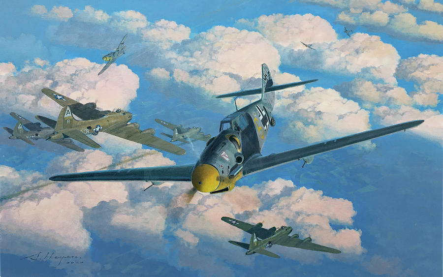 The Bomber Specialist Painting by Steven Heyen