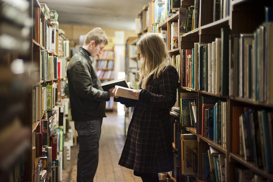 The Bookshop Photograph by Elizabeth Livermore