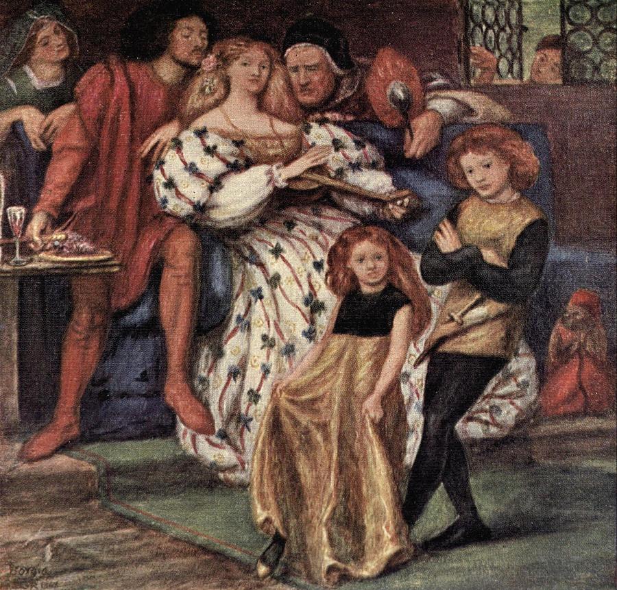 The Borgia Family Painting by Dante Gabriel Rossetti - Pixels