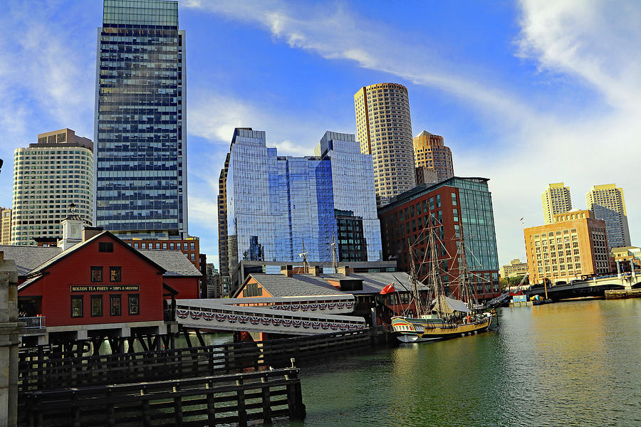 The Boston Tea Party Museum Photograph by Tony Murtagh