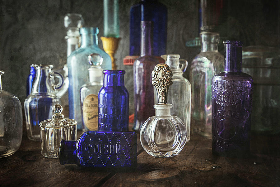 The Bottles Photograph by Cindi Ressler