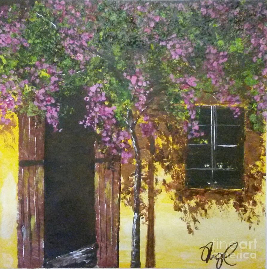 The BOUGAINVILLEA  TREE Painting by Mike Gonzalez
