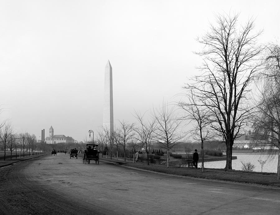 The Boulevard - Potomac Park - Washington DC - Circa 1910 Photograph by War Is Hell Store