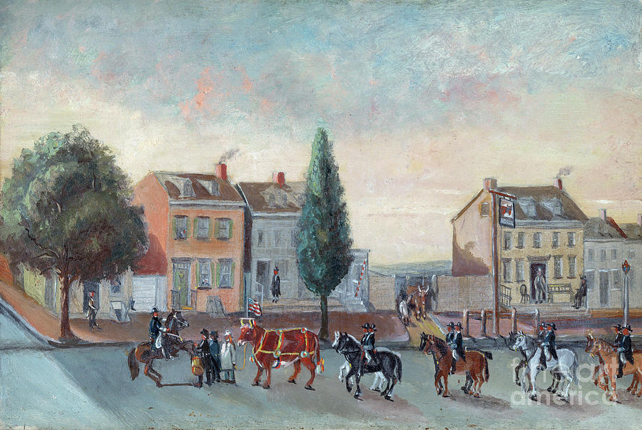 The Bowery, New York City Painting by William Chappel