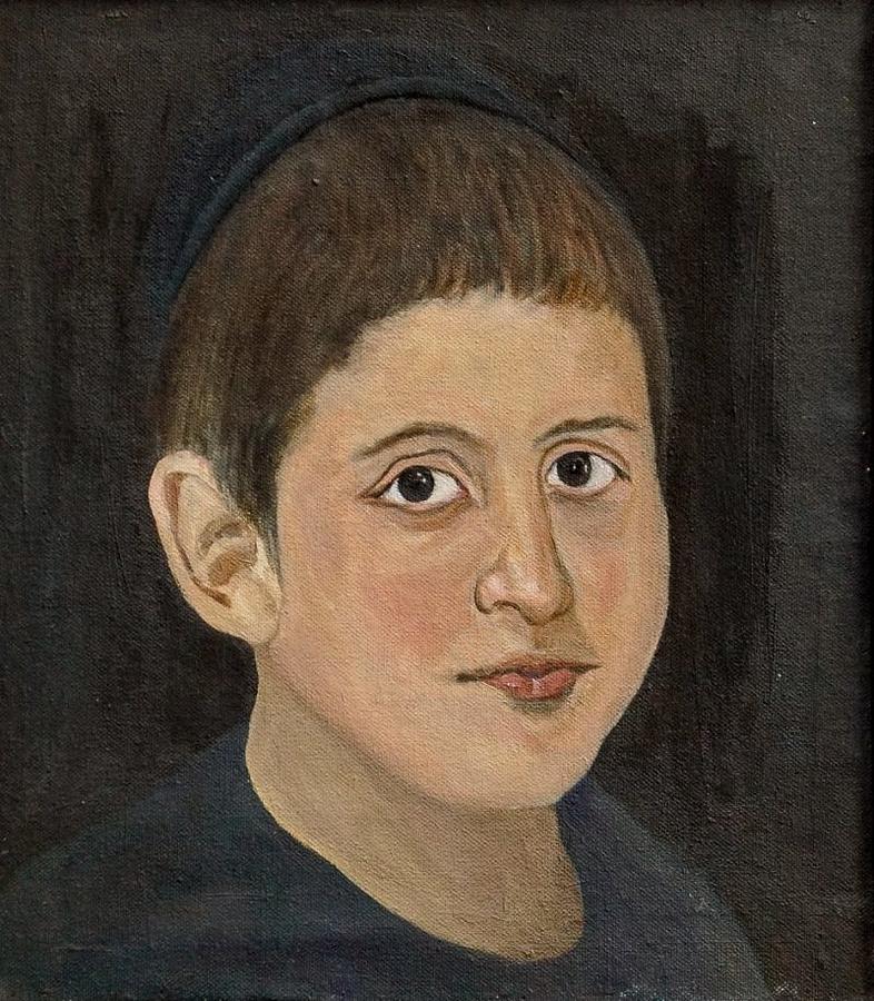 The boy Painting by Max Kushner