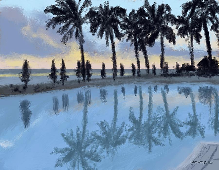 The Breakers at Palm Beach Digital Art by Larry Whitler