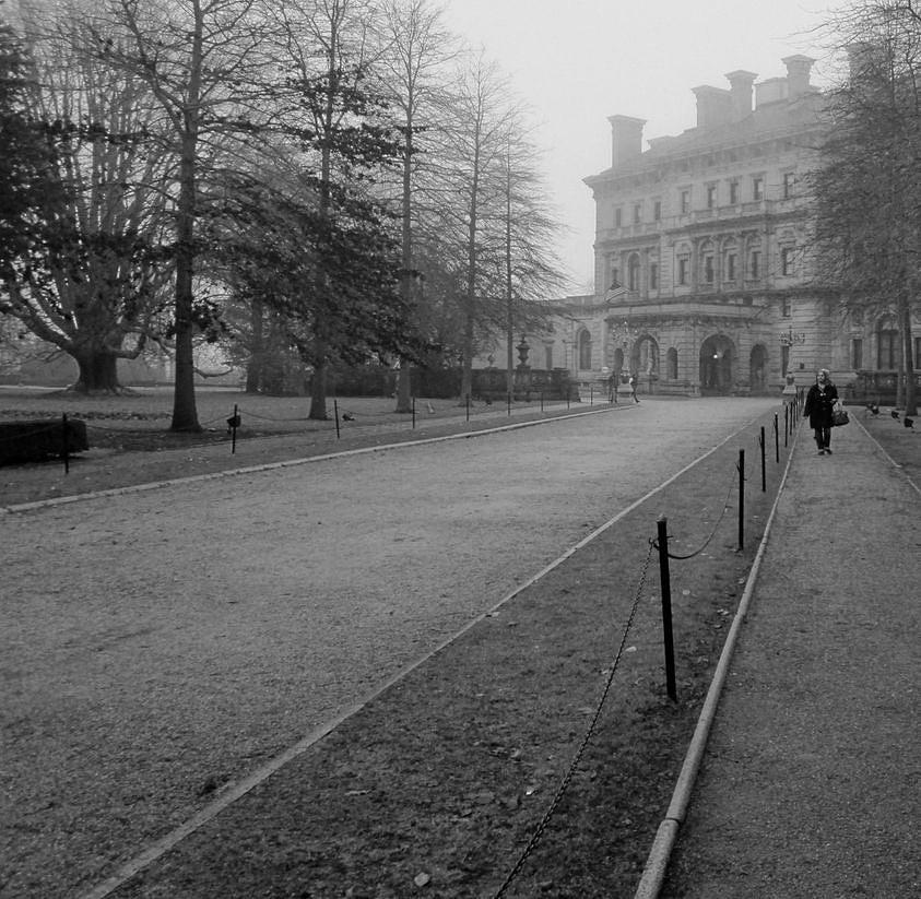 The Breakers Newport Entrance 1 Photograph by Susan McVicar - Pixels