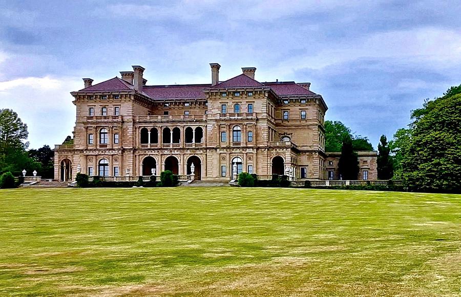 The Breakers Mansion Newport Photograph by Susan McVicar Fine Art America