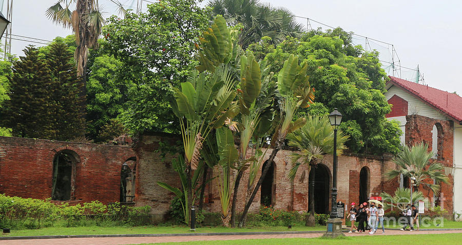 The Brick Barracks at Fort Santiago Photograph by William E Rogers ...