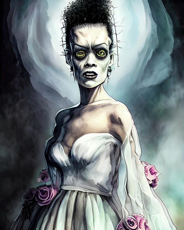 The Bride Painting by Bob Orsillo