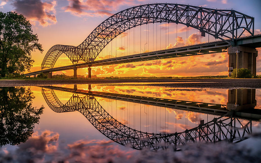 The Bridge Photograph by Darrell DeRosia