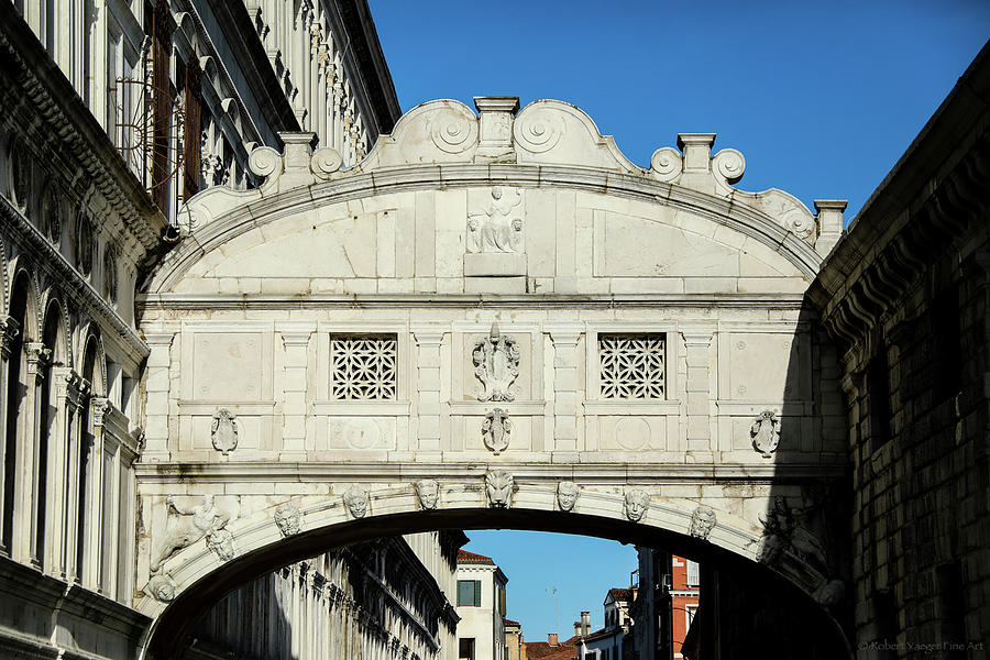 The Bridge Of Sighs, Venice, Italy Photograph