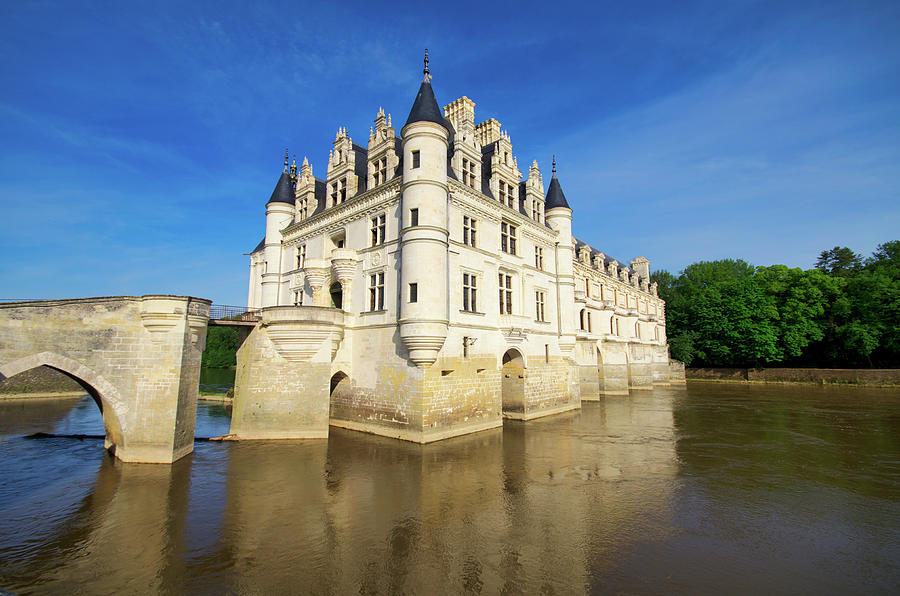 The Bridge to Chateau de Chenonceau Photograph by Matthew DeGrushe