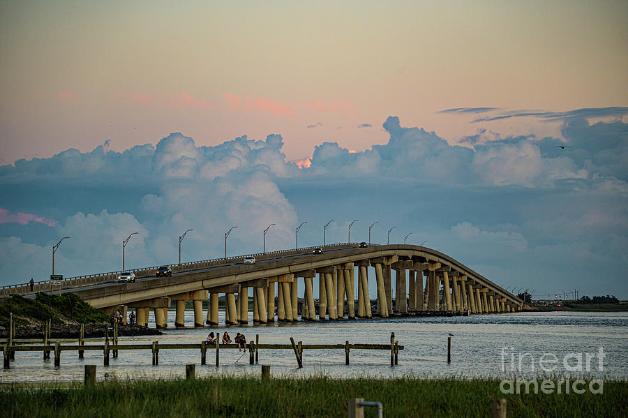 The Bridge to Ponquogue Photograph by Ray Larsen - Pixels