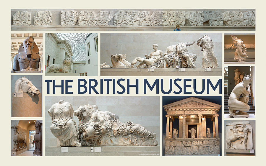 The British Museum Poster Photograph by Brian Watt