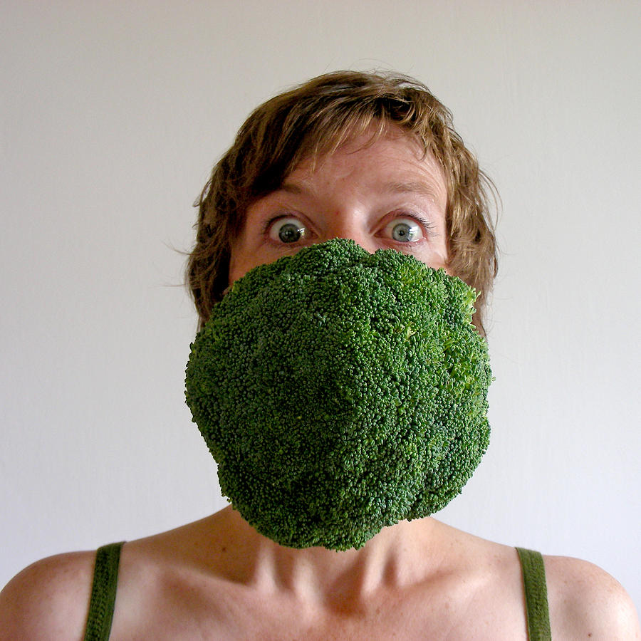 The broccoli lady Photograph by Lucy Lambriex