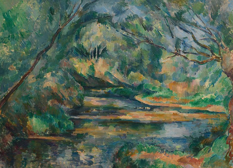 The Brook, 1895 Painting by Paul Cezanne