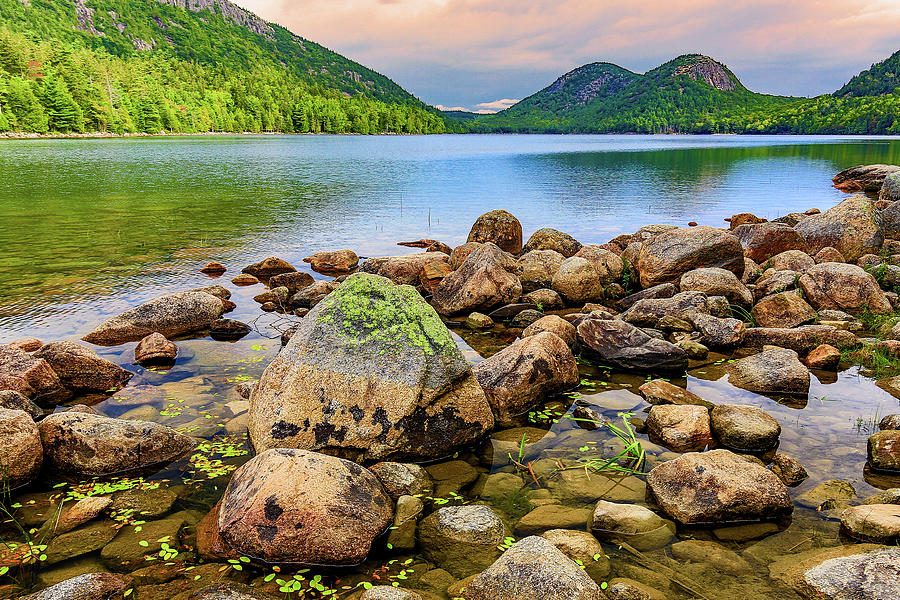 The Bubbles at Jordan Pond 1 Photograph by James Frazier - Fine Art America