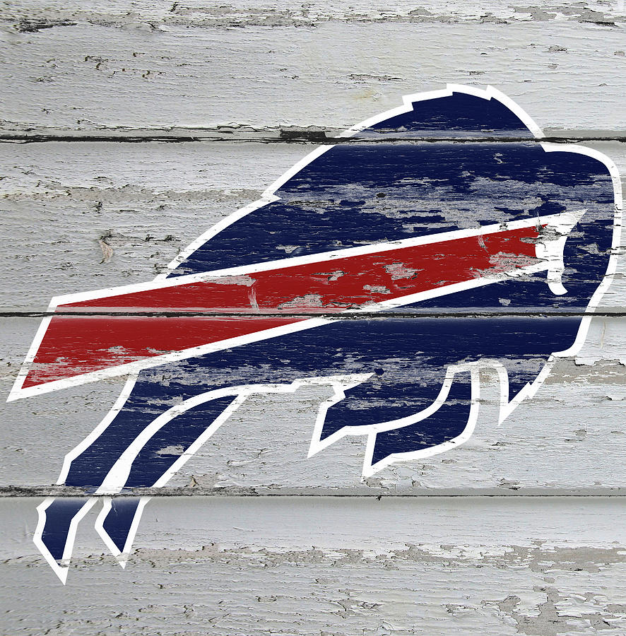 The Buffalo Bills  Mixed Media by Brian Reaves