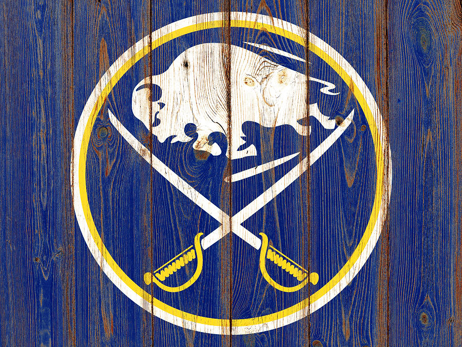 The Buffalo Sabres 1b Mixed Media by Brian Reaves