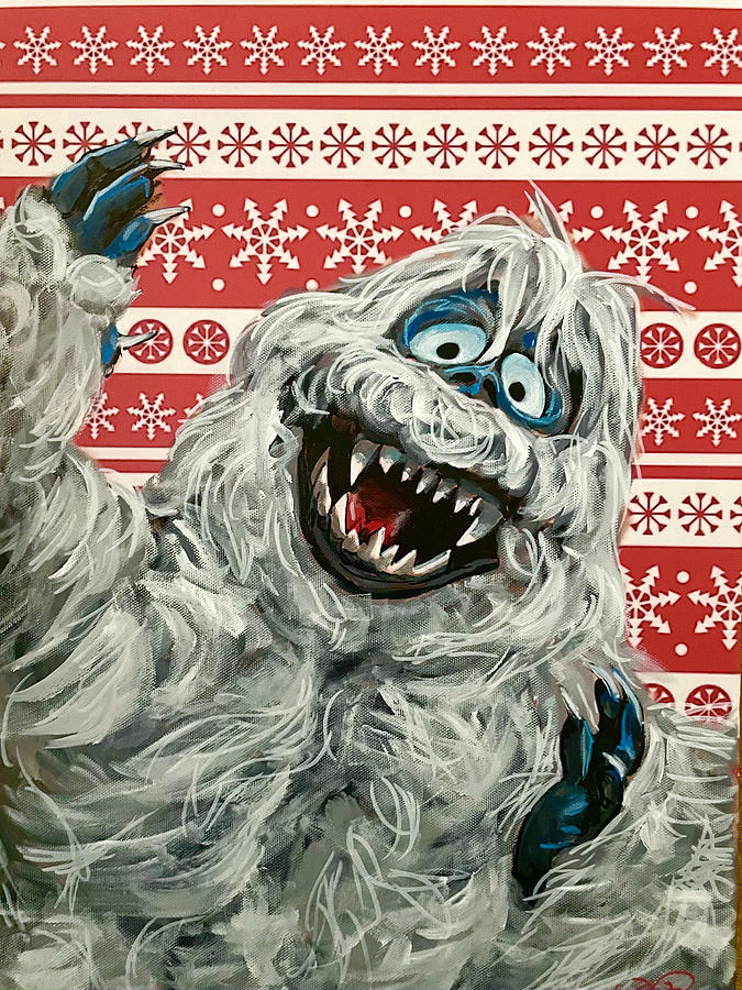 The Bumble - Rudolph Painting by Joel Tesch