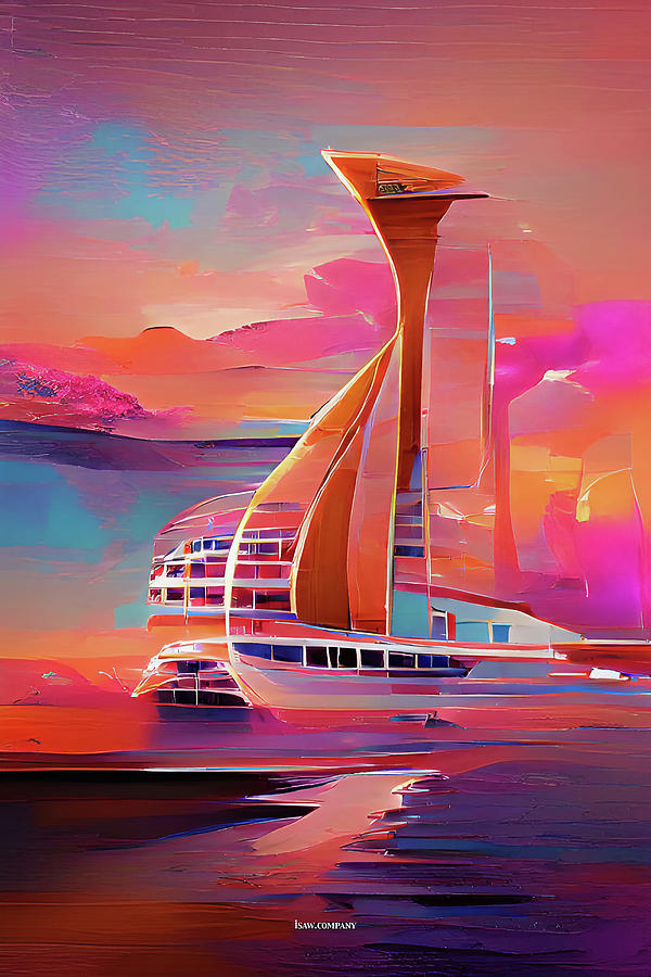The Burj Al Sail-ifa Digital Art
