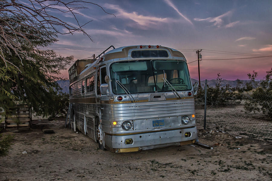 The Bus Photograph by Robert Hebert