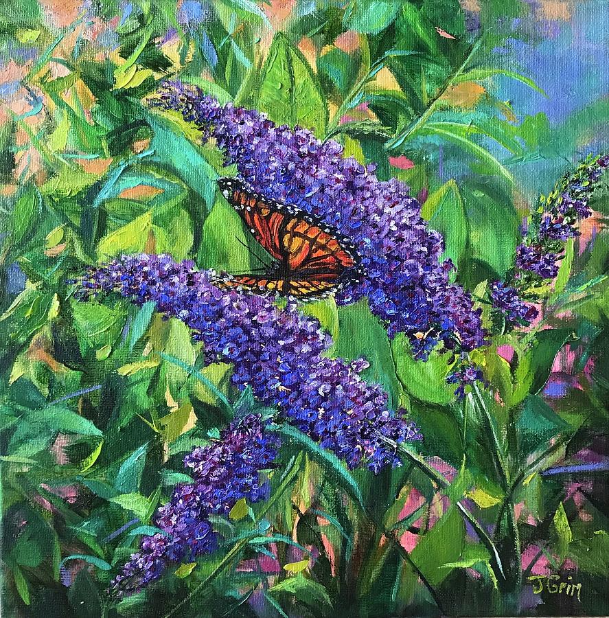 The Butterfly Dance Painting by Julie Grim - Fine Art America