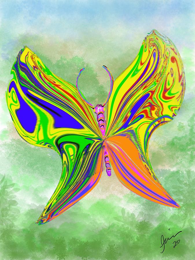 The Butterfly Effect Digital Art by Jim Moore
