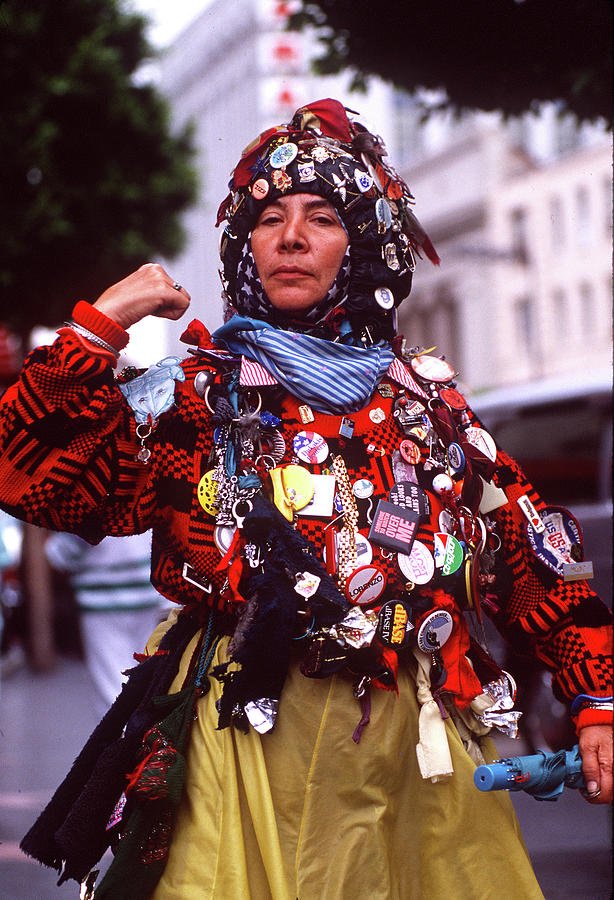 The Button Lady Photograph by Engle Meredith The Button Lady Photograph by Engle Meredith