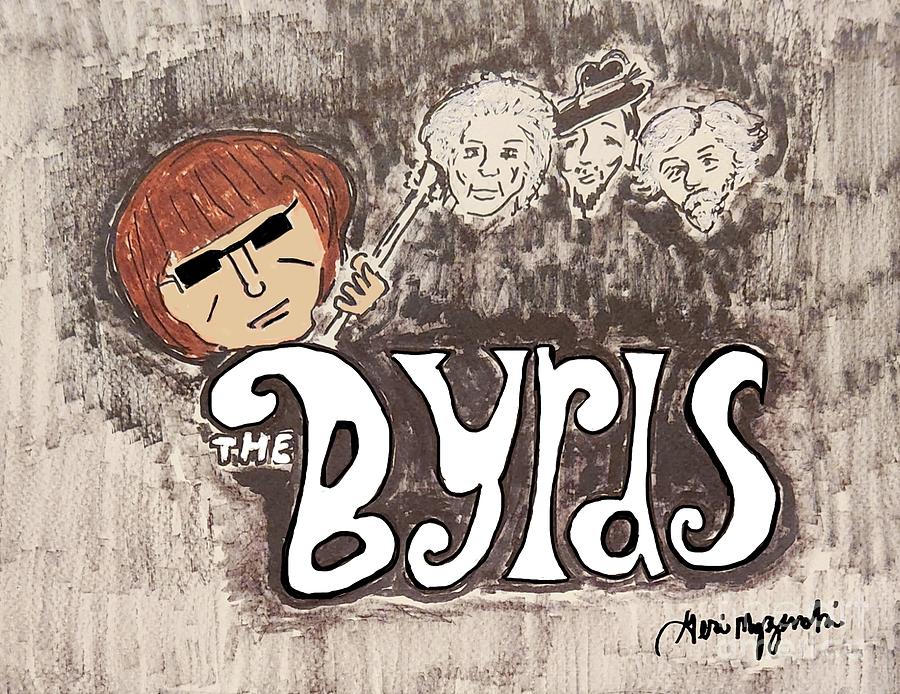 The Byrds Mixed Media By Geraldine Myszenski Fine Art America