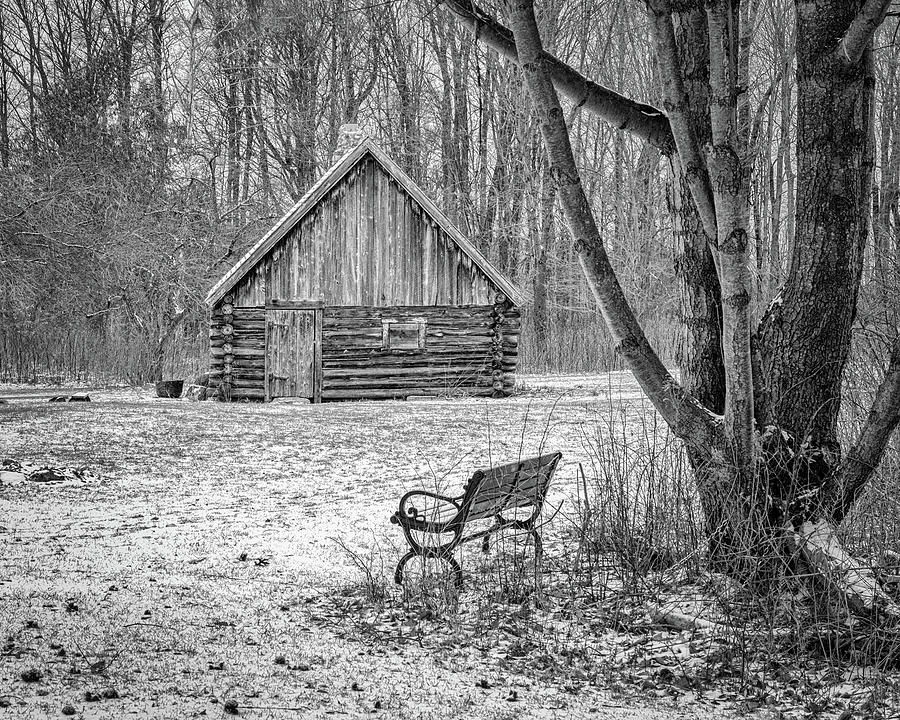 The Cabin at Baltimore Woods Photograph by Rod Best