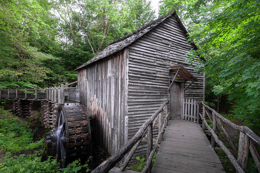 The Cable Grist Mill - Cades Cove GSMNP Photograph by Photos by Thom
