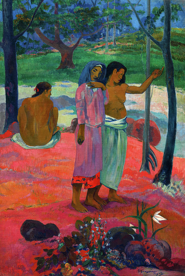Greek Painting - The Call by Paul Gauguin