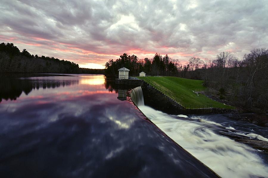 Sunset Photograph - The calm before the fall by Christina McGoran