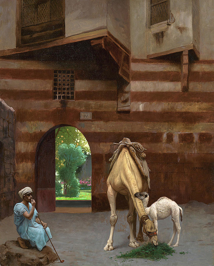 The Camel Driver Painting by Jean-Leon Gerome