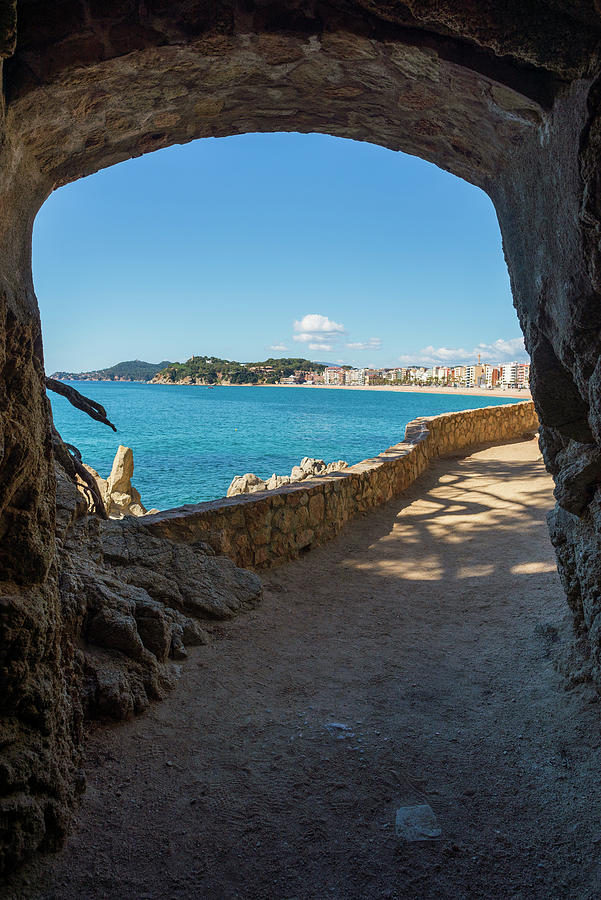 Camins Photograph - The Cami De Ronda By Lloret De Mar, Girona by Vicen Photography Camins Photograph - The Cami De Ronda By Lloret De Mar, Girona by Vicen Photography