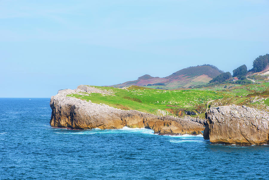 Color Photograph - The Cantabrian Coast By Llanes, Asturias, Spain by Vicen Photography Color Photograph - The Cantabrian Coast By Llanes, Asturias, Spain by Vicen Photography