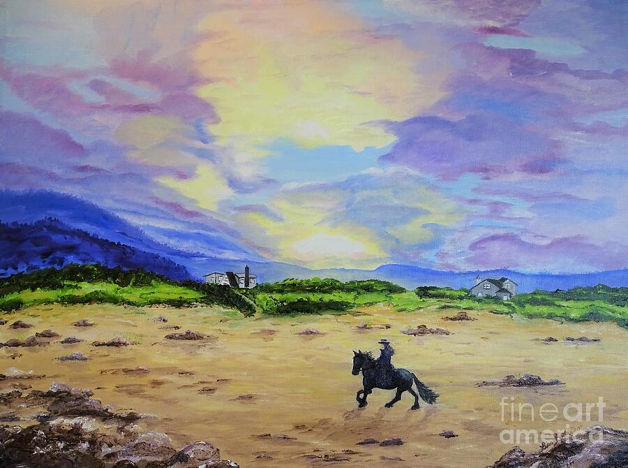 The Canter Painting by Lisa Rose Musselwhite
