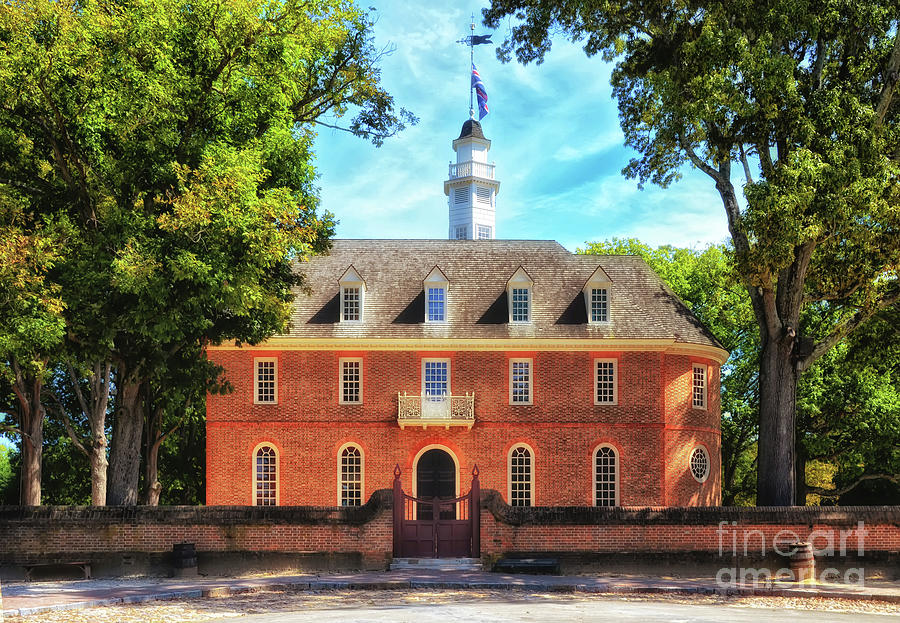 The Capitol At Colonial Williamsburg Photograph by Lois Bryan