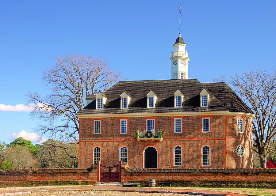 The Capitol at Williamsburg Photograph by Kathi Isserman