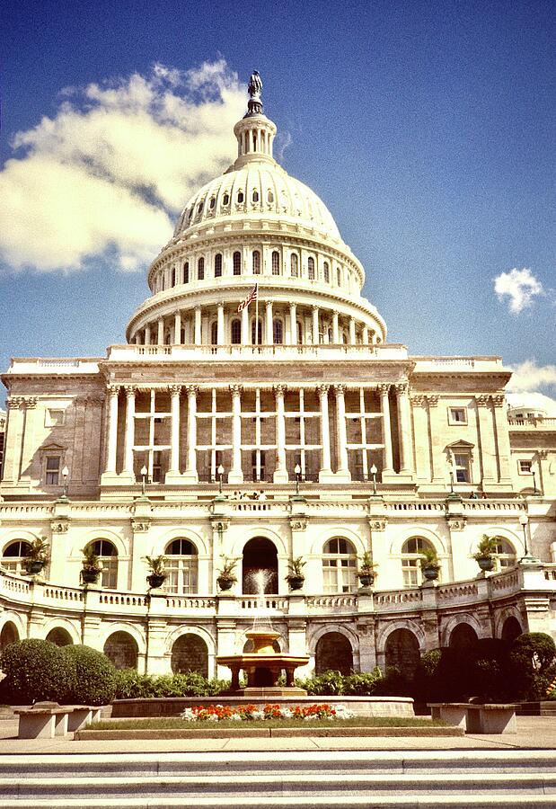 The Capitol Building Washington DC 1984 Photograph by Gordon James