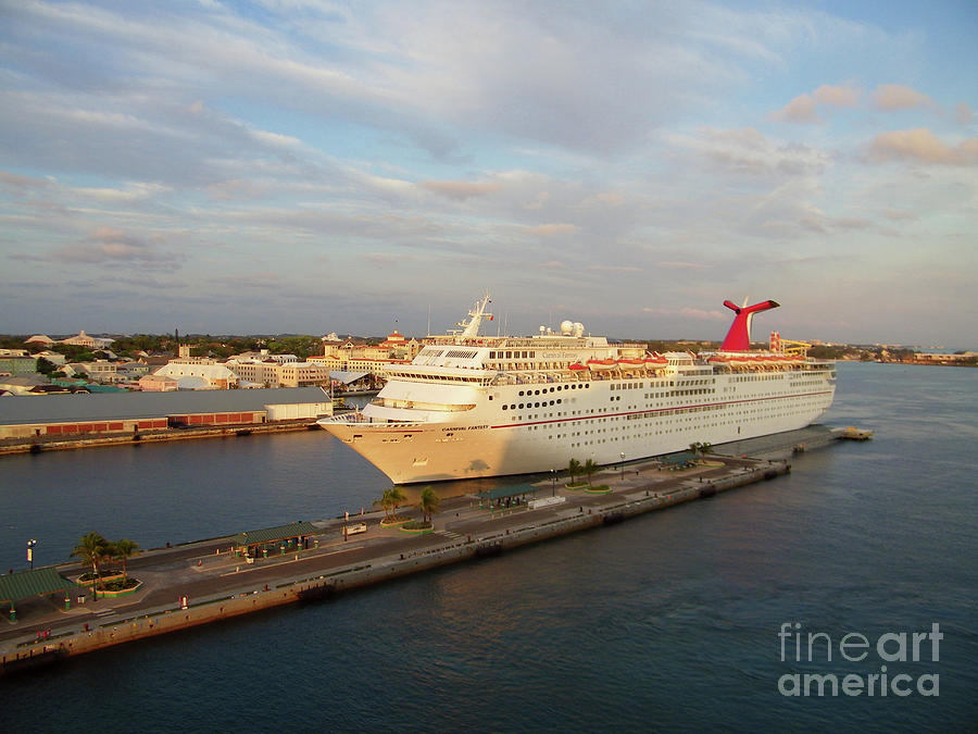 The Carnival Fantasy Photograph by Steve Speights